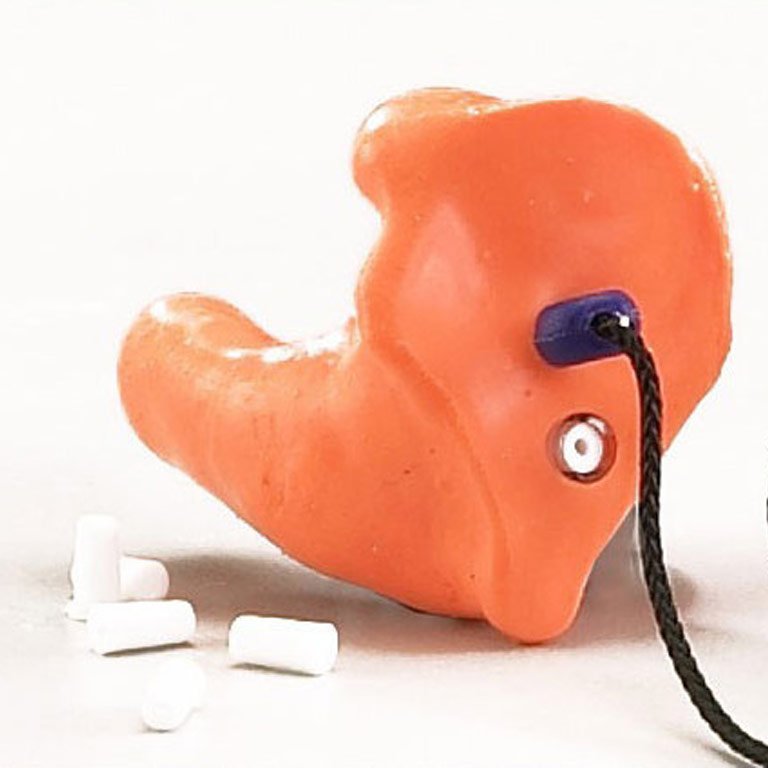 Filtered custom ear plugs - Insta-mold Filtered Earplugs